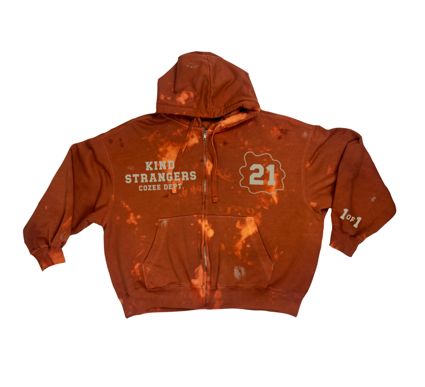 ‘Sunset on Mars’ Zip Up Hoodie