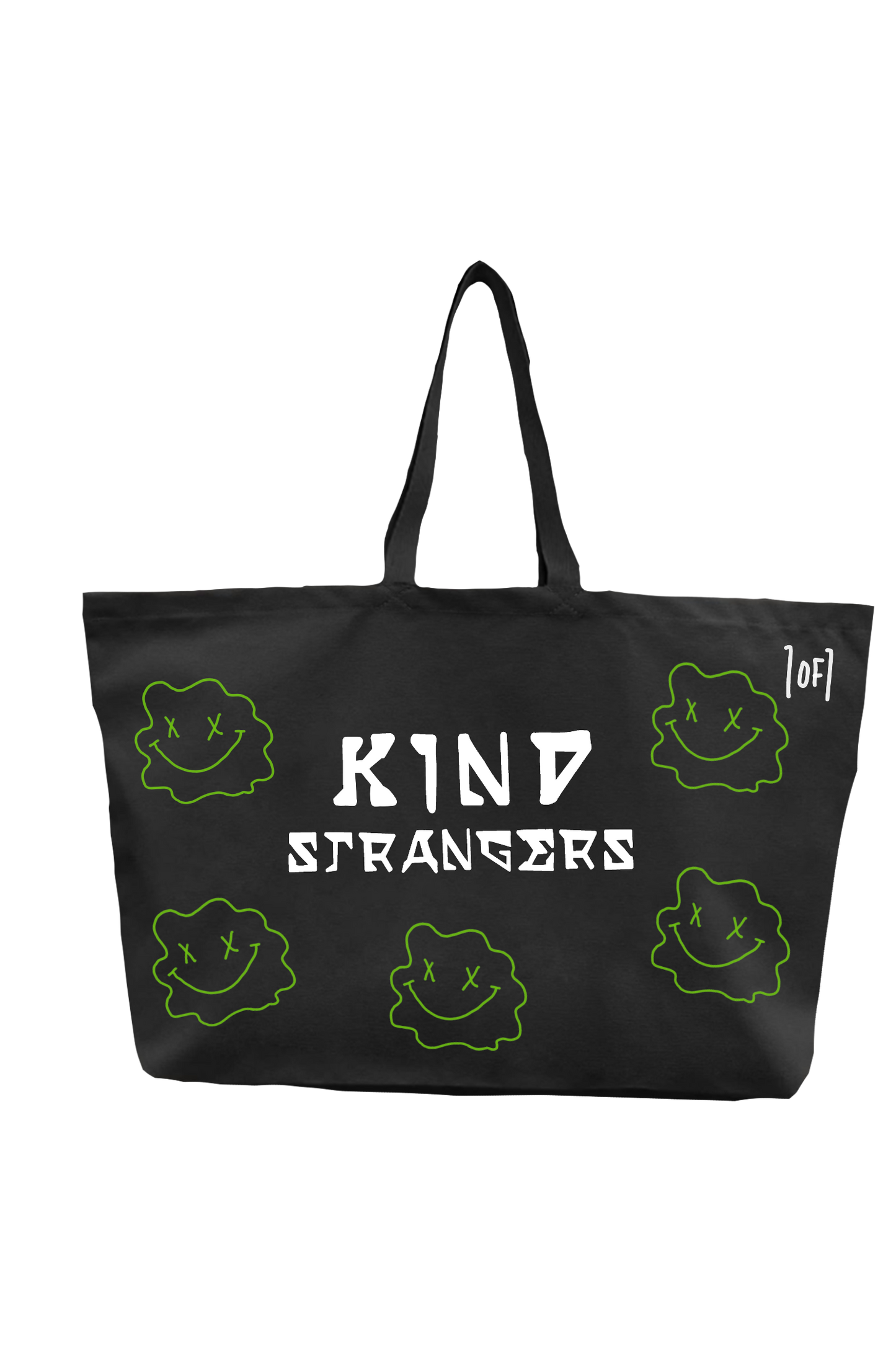 BLK Jumbo Happy Alien tote