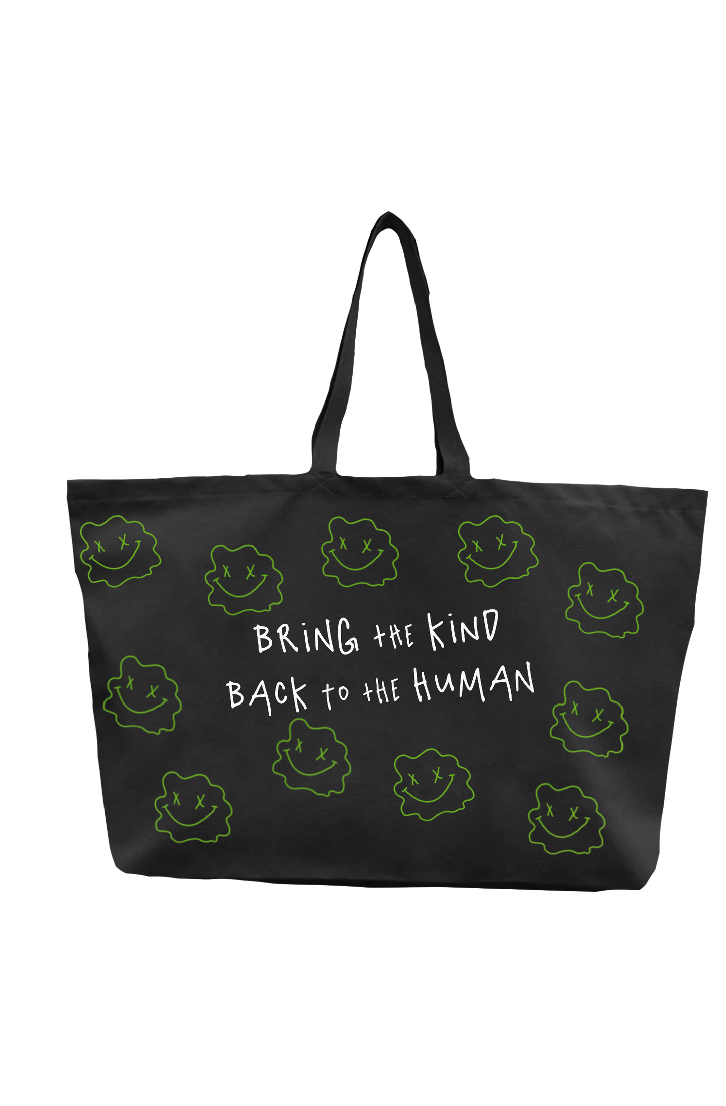 BLK Jumbo Happy Alien tote