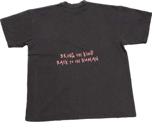 PEtAL PiNK Vintage Blk tee