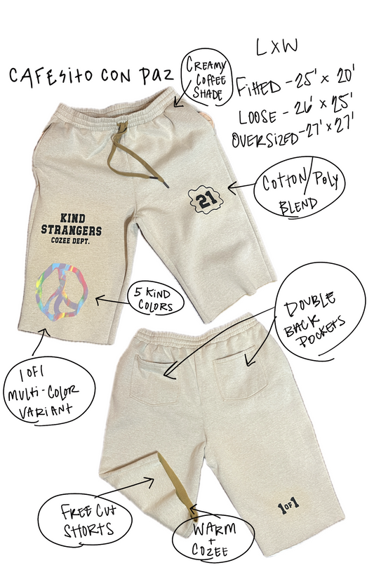 Cafesito coz Paz Sweat Shorts