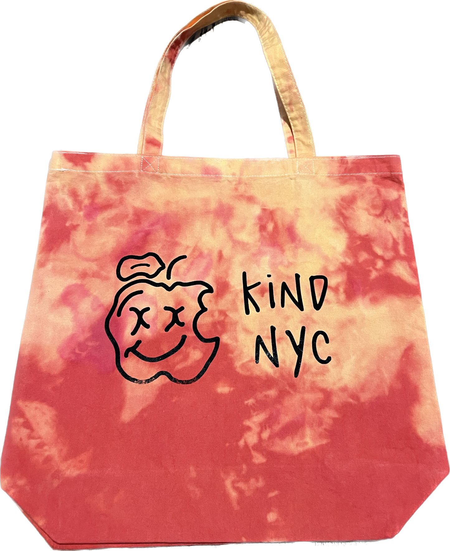 Flamin Orange KiND NYC tote