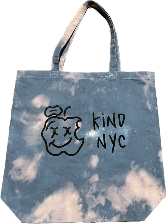 Cloudy Sky KiND NYC tote